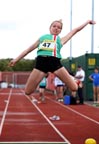 Emma Hornsby (Lincolnshire) junior girls long jump